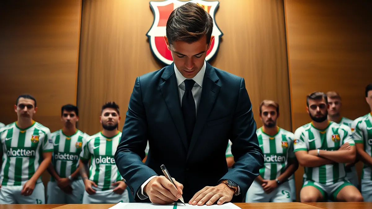 Barça persigue a Jorge Salinas de Racing Santander